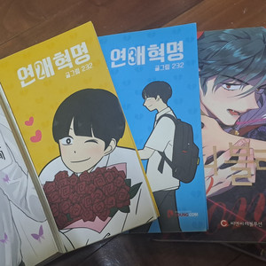 만화책 팝니다 (연애혁명2345,허니블러드34,나의빛나