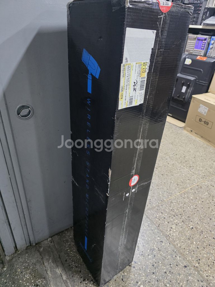 디컴 스탠드 무선마이크 미개봉 상품입니다.--4