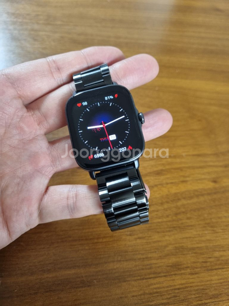 샤오미 Amazfit GTS3 블랙 스마트워치--0