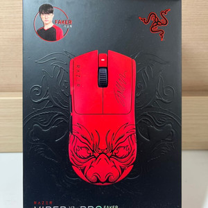 레이저 데스에더 V3프로 페이커 에디션 마우스 미개봉