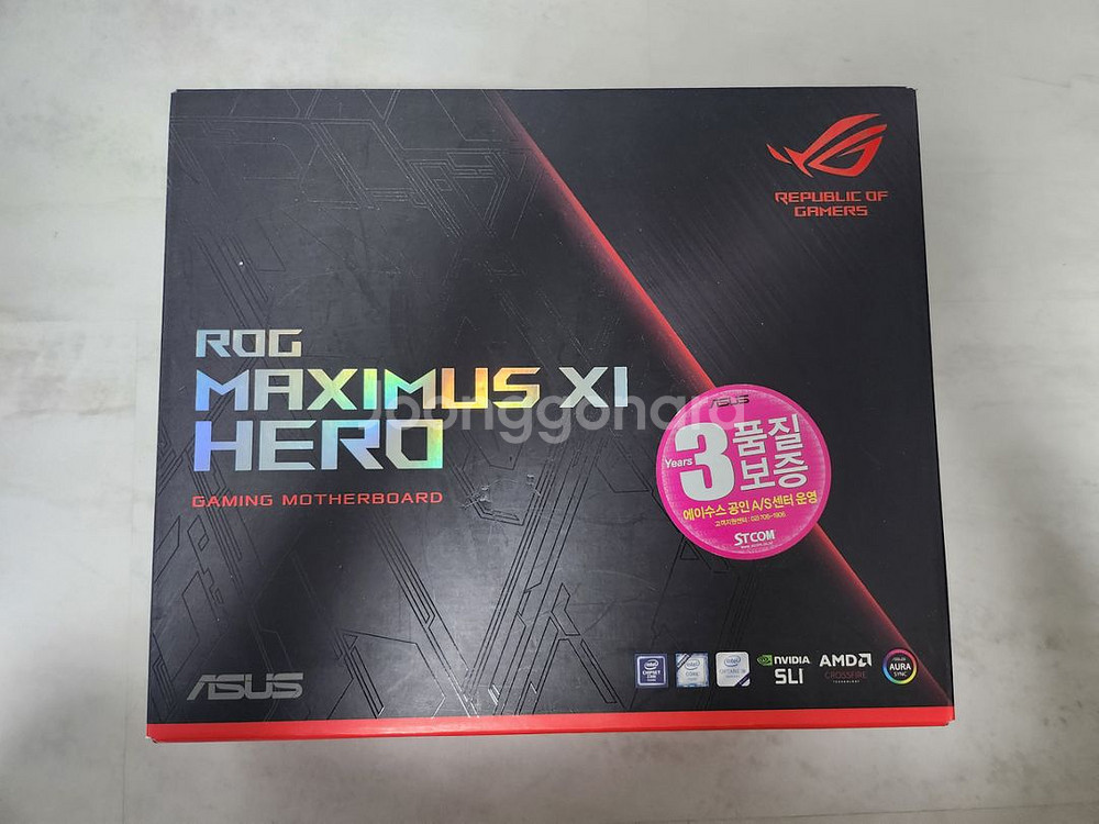 ASUS Maximus XI HERO Z390 하자있음--2