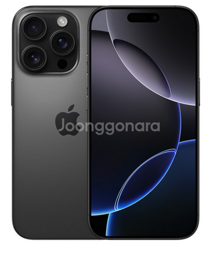 Apple 아이폰16프로 256GB 블랙티타늄 새제품--0