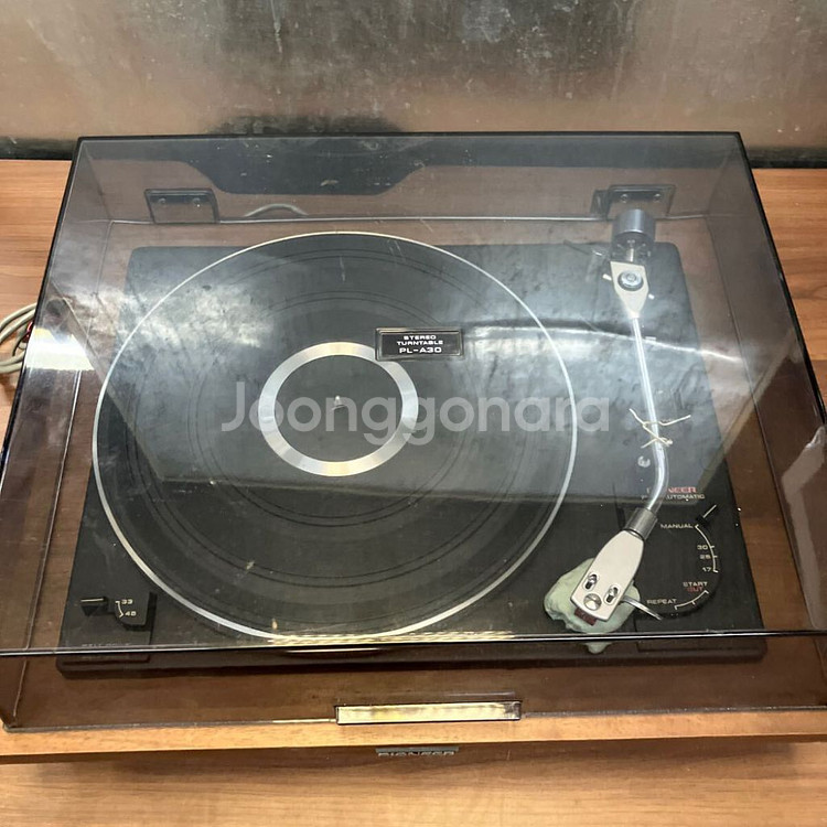 [벨트 식] Pioneer PL-A30 레코드 플레이어--1