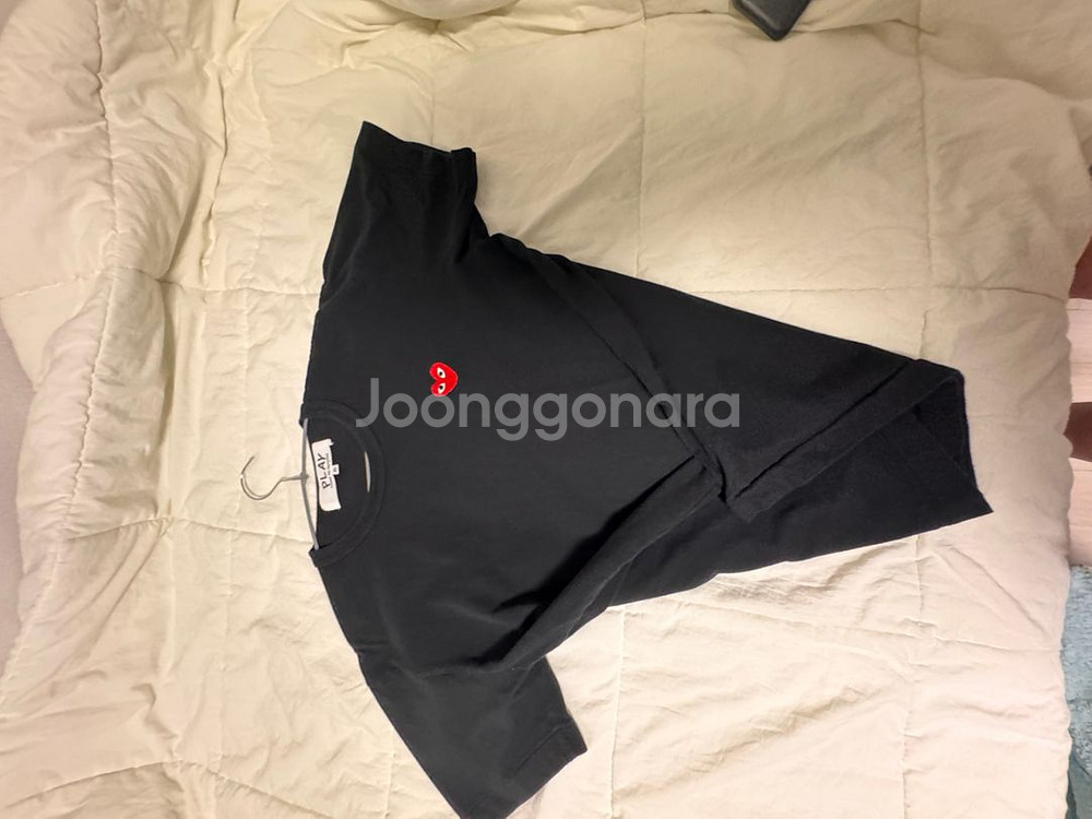 꼼데가르송 반팔티(xl)--1