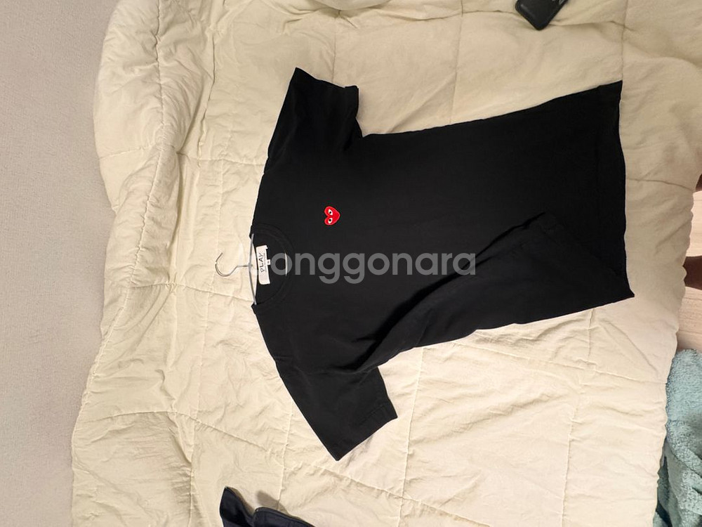 꼼데가르송 반팔티(xl)--2
