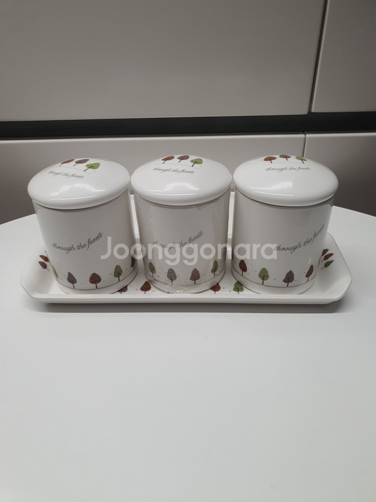 골든벨 양념 밀폐용기 3종 받침 세트 새상품 택포3만--0
