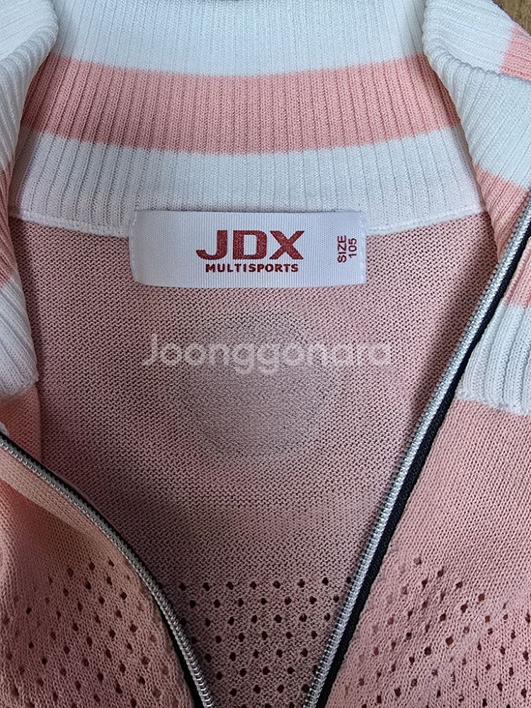 105) JDX 반집업 골프티--5