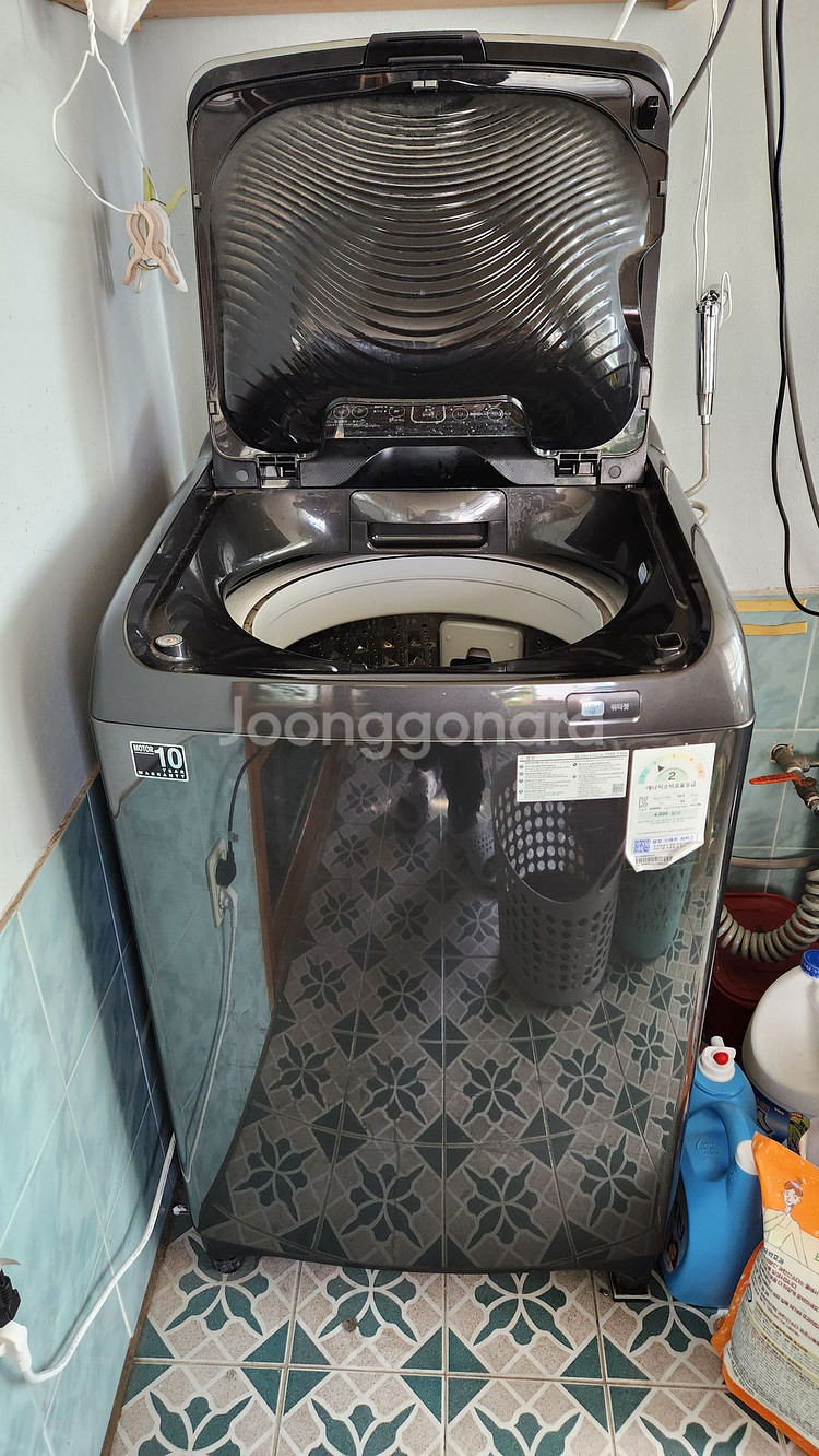 삼성 세탁기 WA16M6850KV1 24.2kg--0