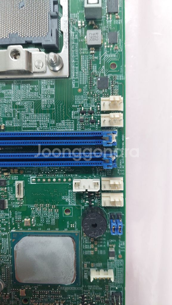 [고장 부품용] 슈퍼마이크로 c621 메인보드 1개--4