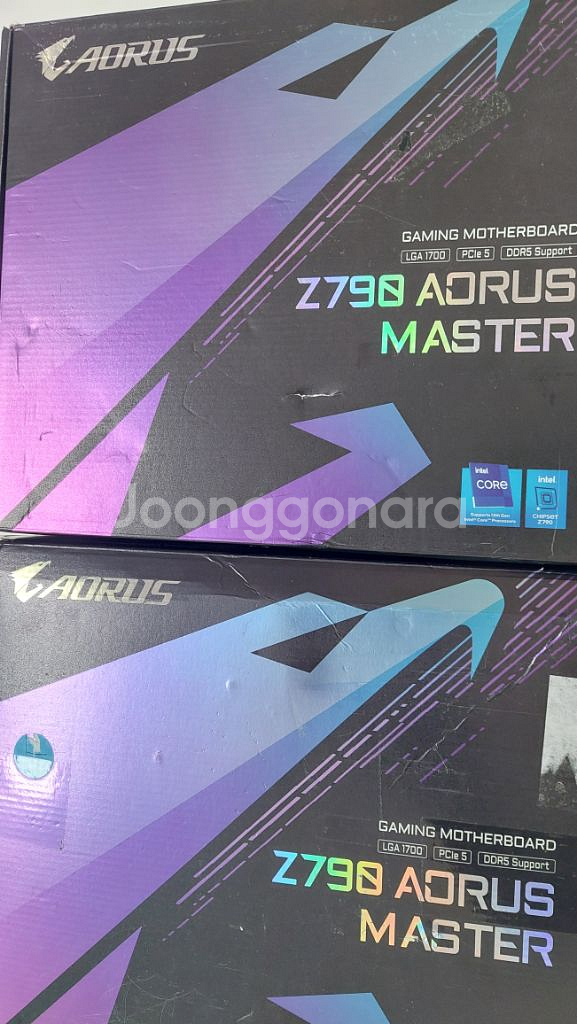 [고장 부품용] z790 어로스마스터 2대 같이--0