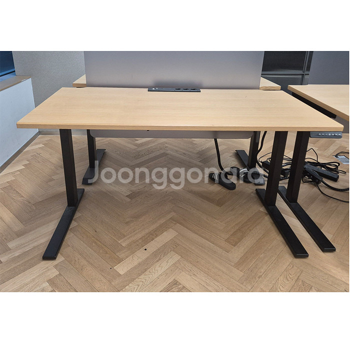 전동중고책상우피아모션데스크w1500-d750-사무실책상--0