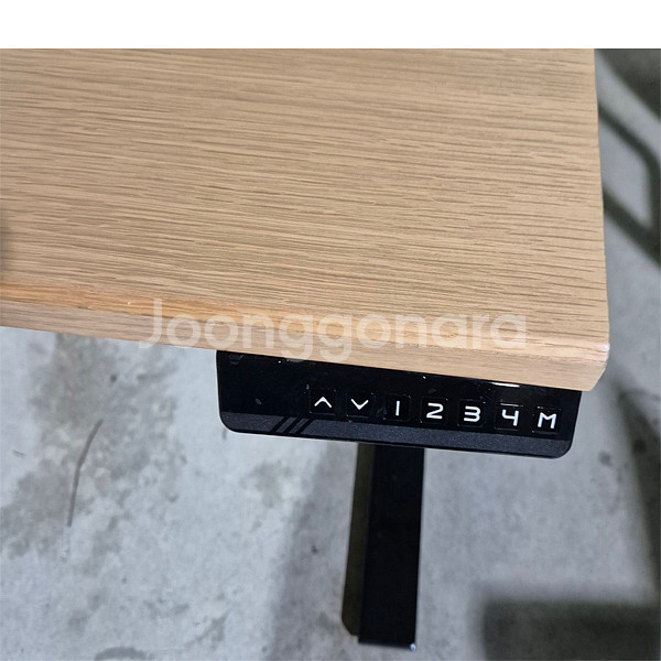 전동중고책상우피아모션데스크w1500-d750-사무실책상--2