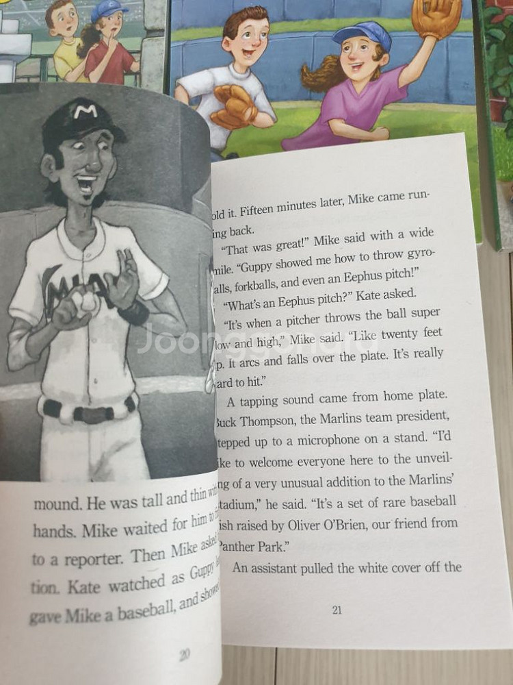 볼파크 미스테리 영어 챕터북 10권+ CD10장--3