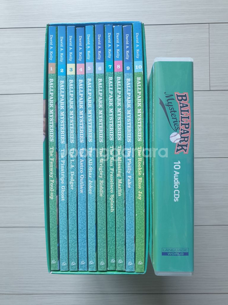 볼파크 미스테리 영어 챕터북 10권+ CD10장--1
