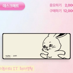 그램 뉴진스 장패드 사요