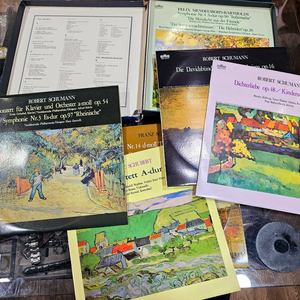 서라벌레코드 세계클레식음악LP판 9세트각6장씩=54장