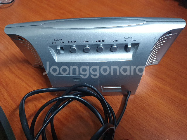 오리엔트 코드연결 led탁상 알람 시계--1