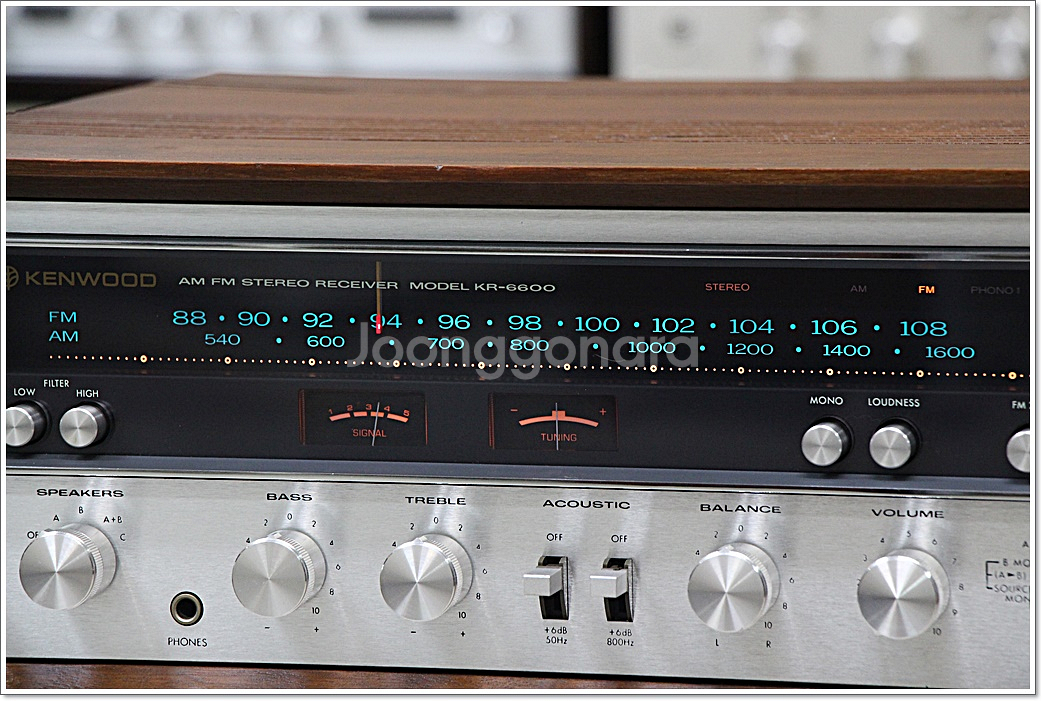 캔우드 고급형 아날로그 리시버 모델 KR-6600--3