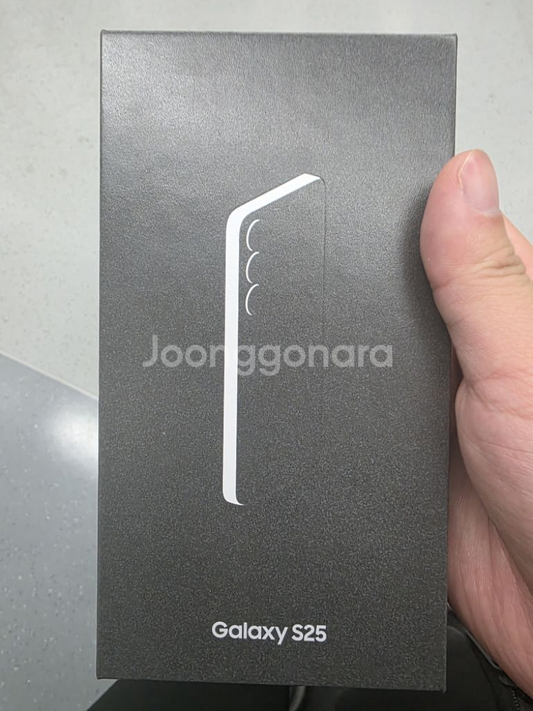 s25 256gb 아이스블루 자급제 미개봉 판매--0