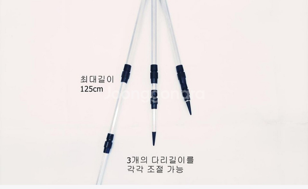 원투낚시대3.6m2대+5000번릴2대+릴줄+받침대--9