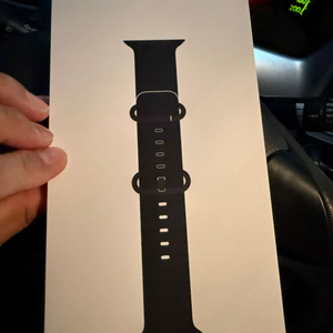 애플워치 정품 스트랩 오션밴드 블랙 티타늄 미개봉