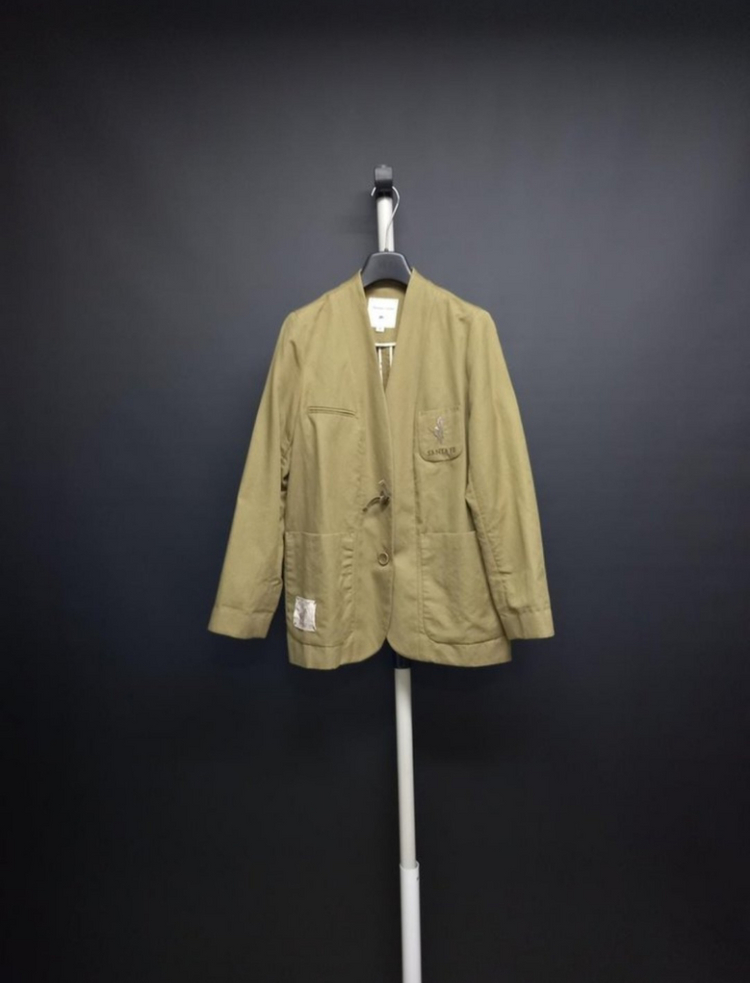 새 써스데이아일랜드 린넨자켓 55 슬림66--1