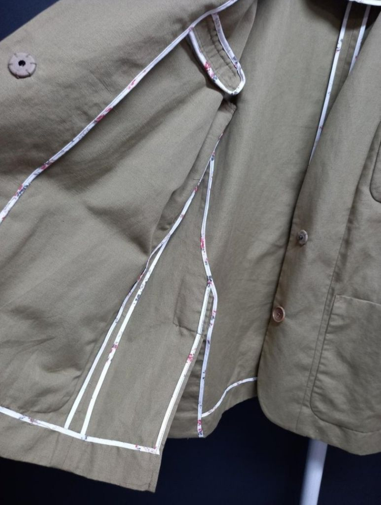 새 써스데이아일랜드 린넨자켓 55 슬림66--7