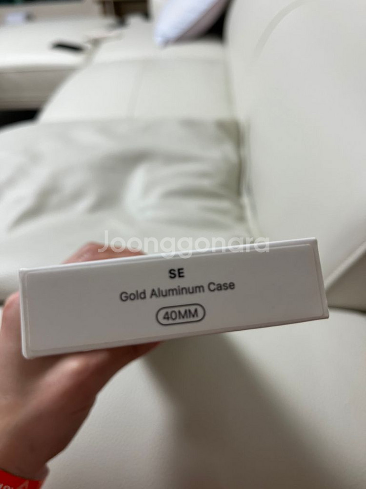 애플워치se1 정품 풀박스 판매(로즈골드 색상)--4