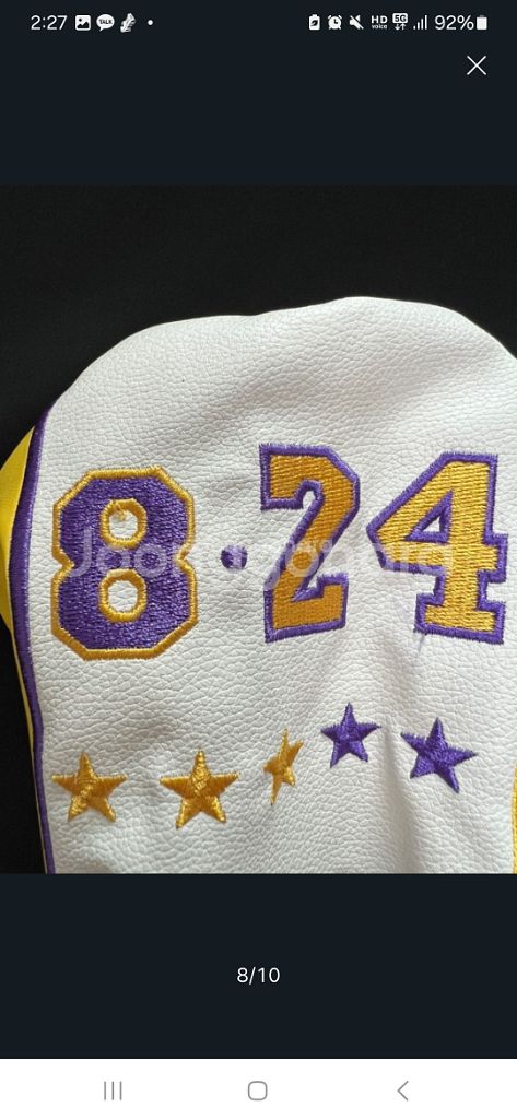 Kobe Bryant 골프 드라이버 커버 거버 set--7