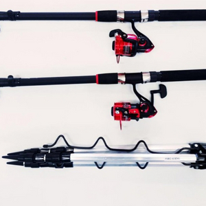 원투낚시대3.6m2대+5000번릴2대+삼각받침대