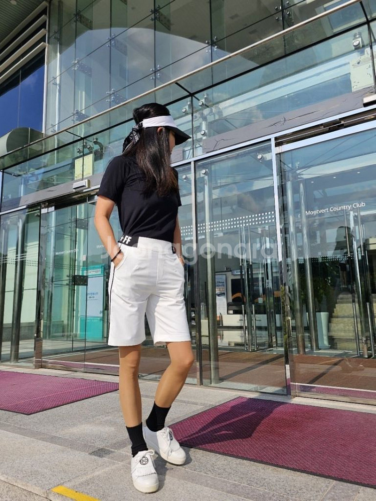 지포어 골프 여성 썸머 쿨 밴드 반바지--4