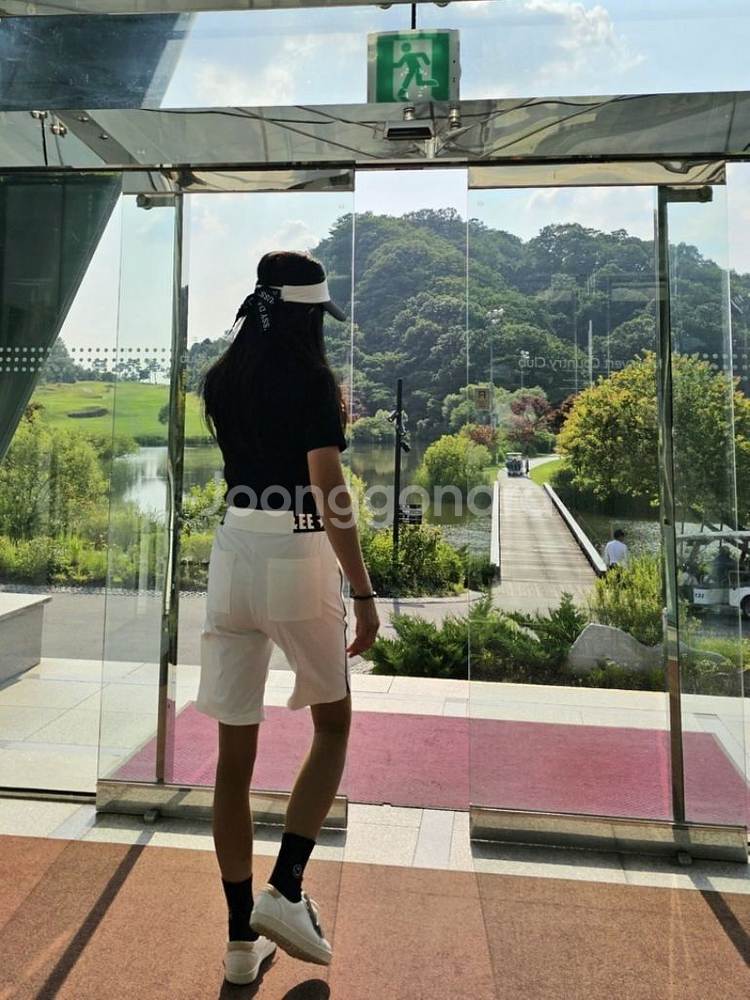 지포어 골프 여성 썸머 쿨 밴드 반바지--5