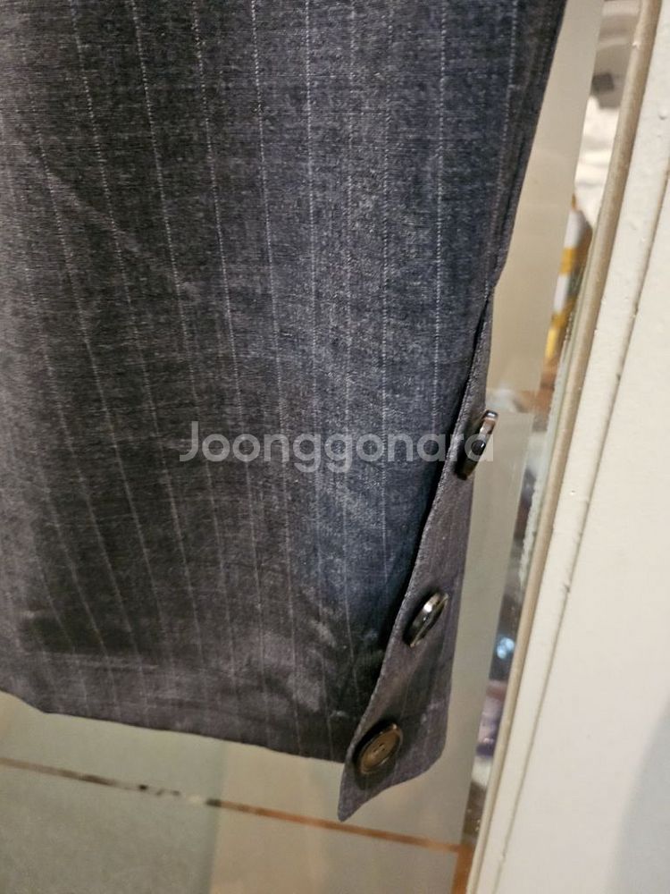 몽또또집업 펜슬 미디스커트 M--2