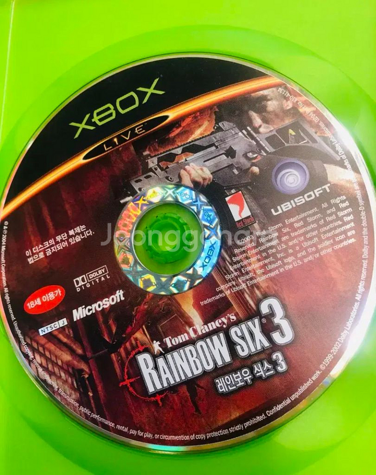 XBOX 레인보우 식스3--3
