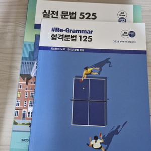 2025 조태정 영어 리그래머 125 실전 문법 525