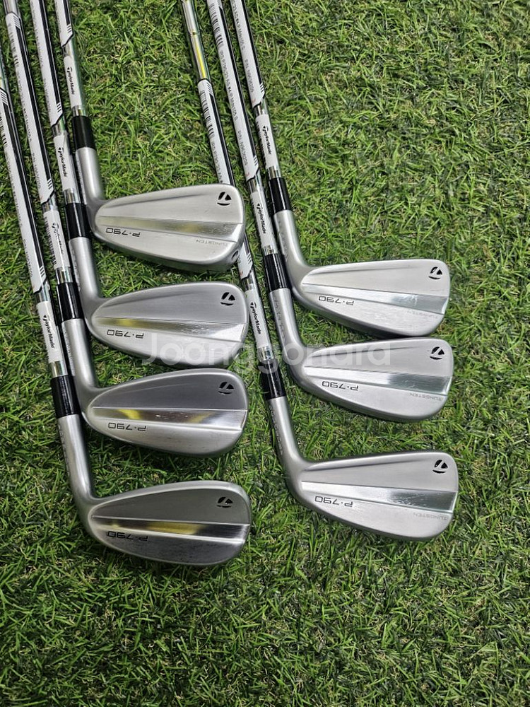 중고골프채 테일러메이드 P790 남성용 중고아이언세트--0