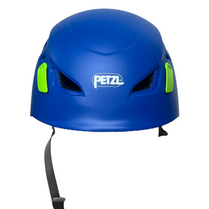 미사용 petzl 피추 아동용 헬멧 보호장구 블루