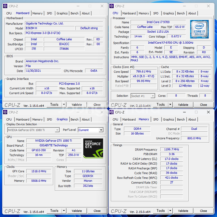 컴퓨터 본체 팝니다 (i7-9700 / 1080TI)--3