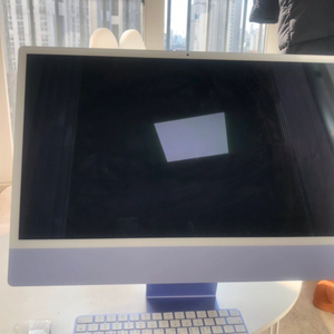 아이맥 m1 24인치 라벤더 512GB 8GB 8코어