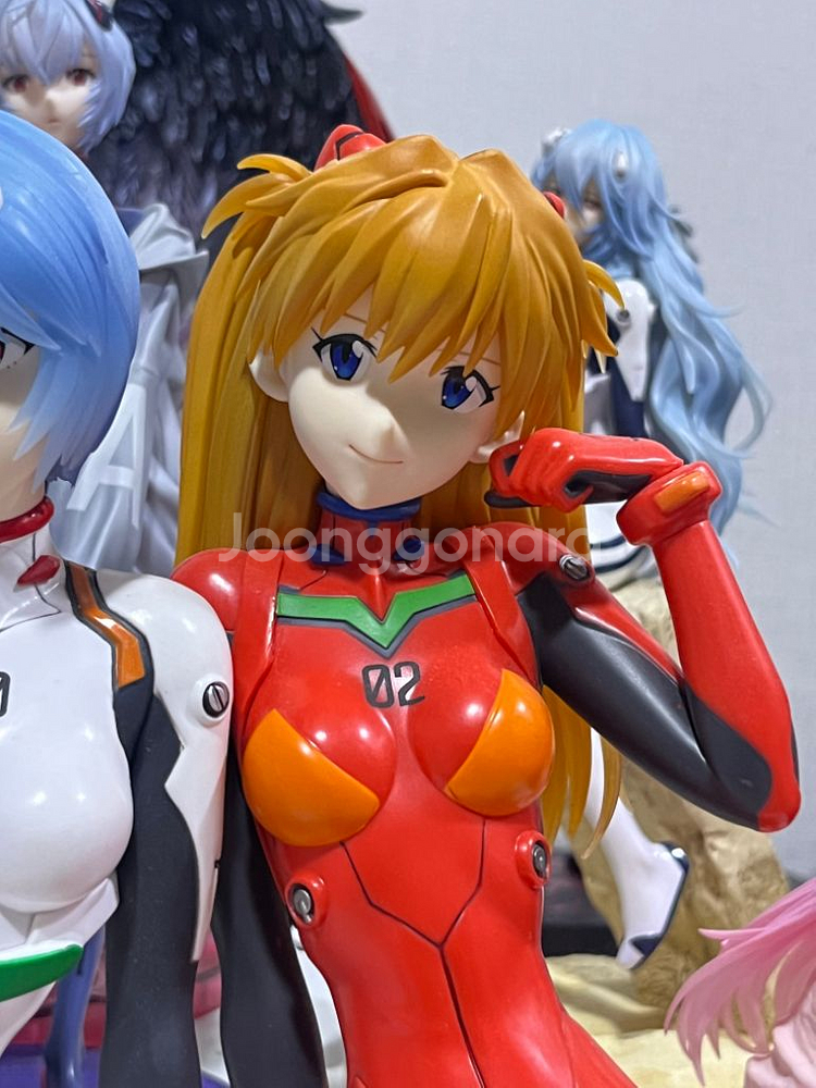 에반게리온 에바 히로인즈 아스카 레이 피규어 판매--1