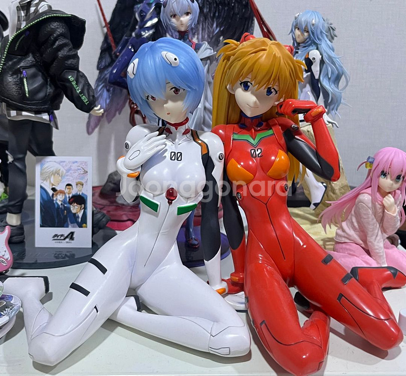 에반게리온 에바 히로인즈 아스카 레이 피규어 판매--0