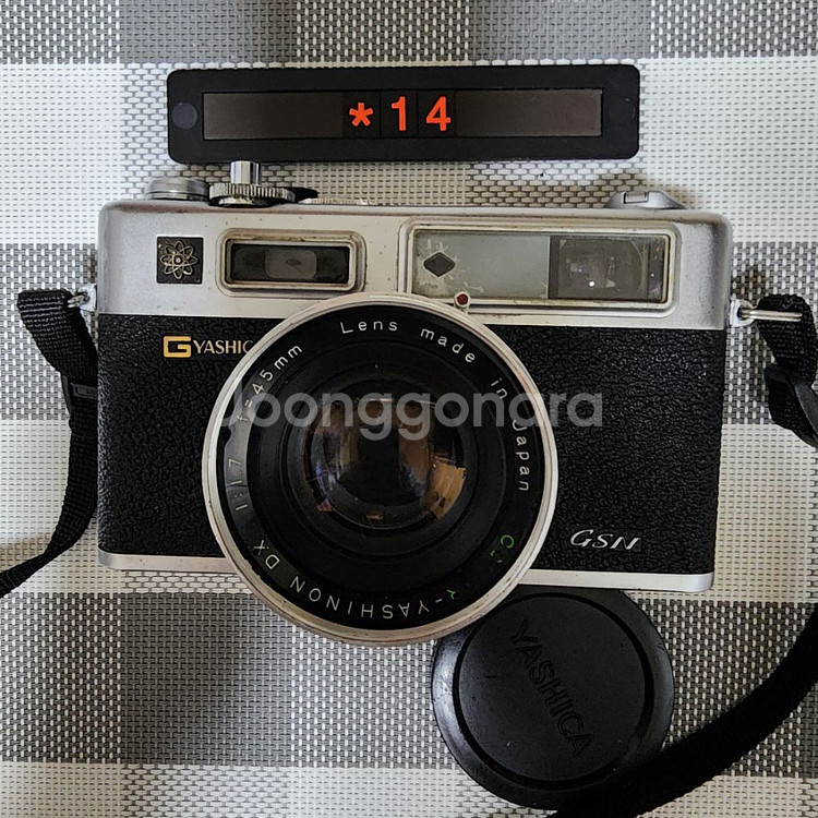 야시카 일렉트로 35 gsn 필름카메라 실버바디--0