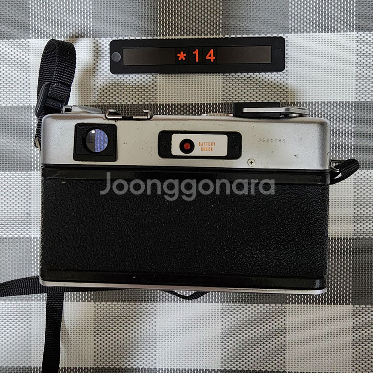 야시카 일렉트로 35 gsn 필름카메라 실버바디--3