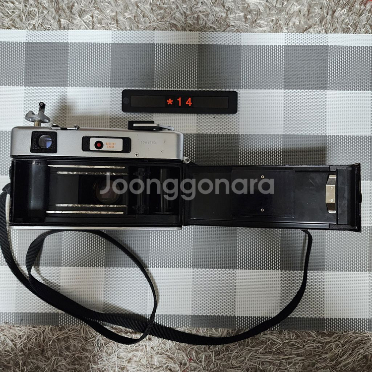 야시카 일렉트로 35 gsn 필름카메라 실버바디--5