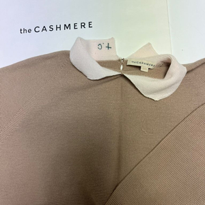 .더캐시미어키즈 코튼 베이지니트120사이즈