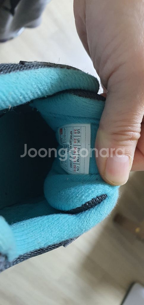노스페이스키즈등산화(225사이즈)--4