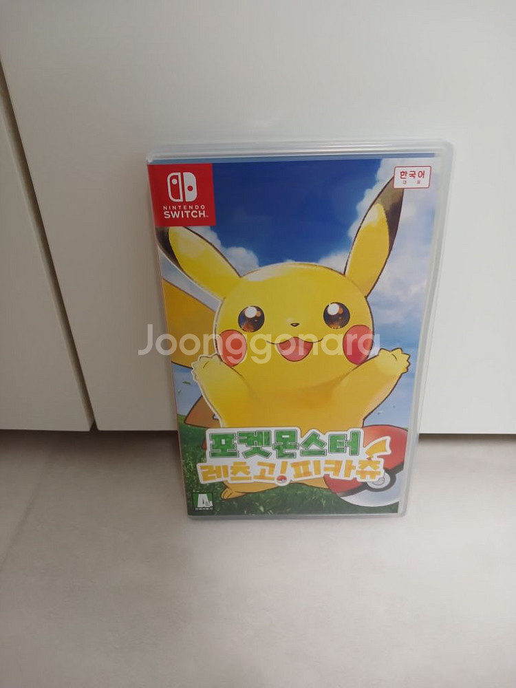 닌텐도칩 레츠고 피카츄--0