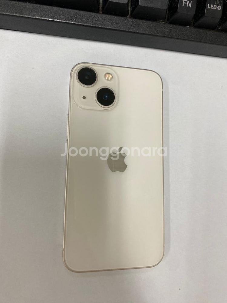 아이폰13미니 화이트 S급 128GB 배터리90%--0