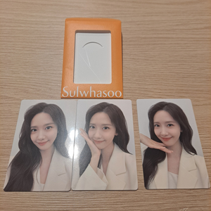 설화수 소녀시대 윤아 포토카드 일괄