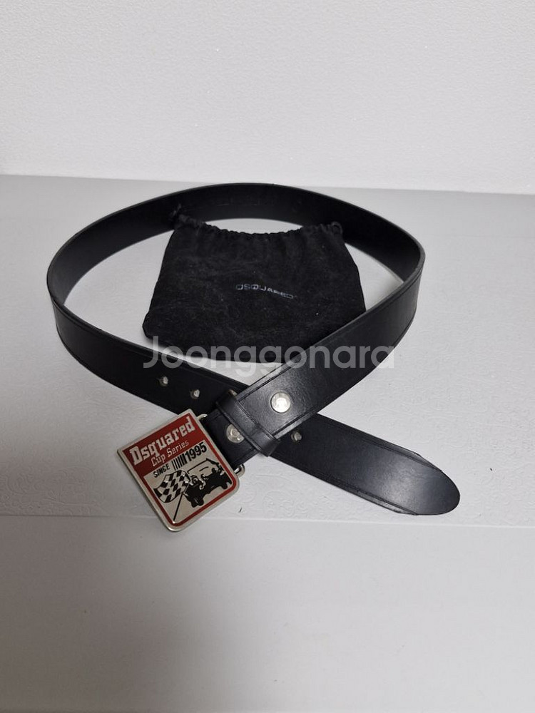 디스퀘어드2 이태리 통가죽벨트 정품입니다--0